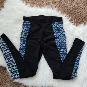5/$25 PINK Leggings - Blue Ombre Print